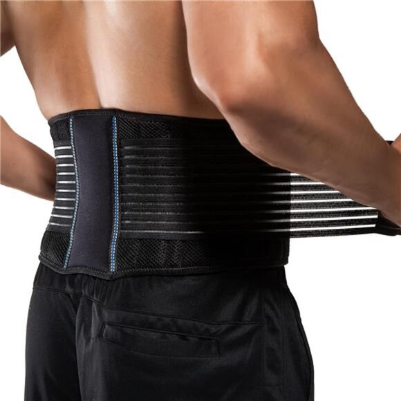 BraceUP Back Brace for Men and Women Lower Back - Breathable Waist Lumbar - Picture 1 of 7
